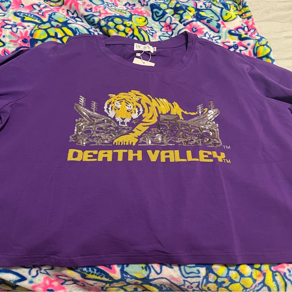 Purple Death Valley Graphic Tee